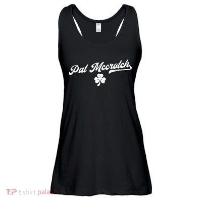 Pat McCrotch Dirty Adult Irish ST PATRICKS DAY Ladies Essential Flowy Tank