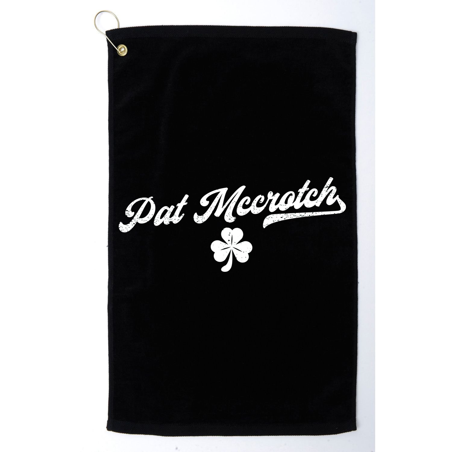 Pat McCrotch Dirty Adult Irish ST PATRICKS DAY Golf Towel