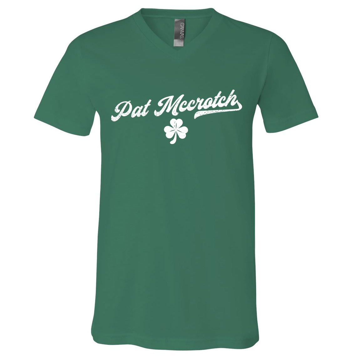 Pat McCrotch Dirty Adult Irish ST PATRICKS DAY V-Neck T-Shirt