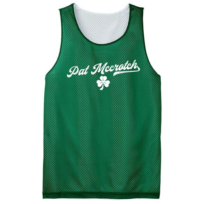 Pat McCrotch Dirty Adult Irish ST PATRICKS DAY Mesh Reversible Basketball Jersey Tank