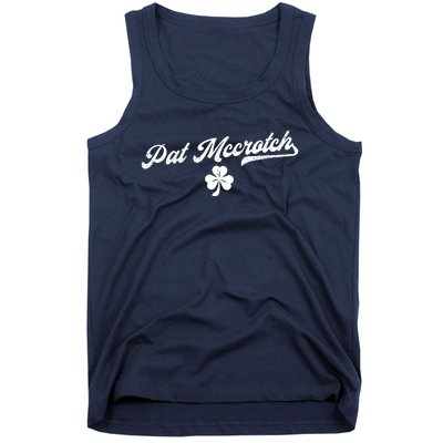 Pat McCrotch Dirty Adult Irish ST PATRICKS DAY Tank Top