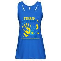 Proud Mommy Down Syndrome Awareness T21 Gift Ladies Essential Flowy Tank