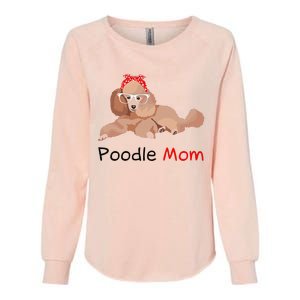 Poodle Mom Dog Bandana Pet Lover Gift Wo Poodle Womens California Wash Sweatshirt