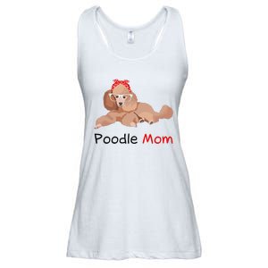 Poodle Mom Dog Bandana Pet Lover Gift Wo Poodle Ladies Essential Flowy Tank