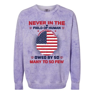 Printready Memorial Day Colorblast Crewneck Sweatshirt