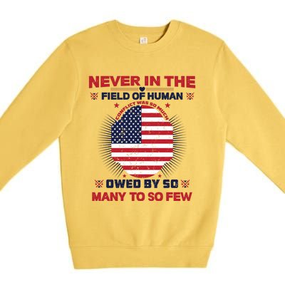 Printready Memorial Day Premium Crewneck Sweatshirt