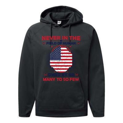 Printready Memorial Day Performance Fleece Hoodie