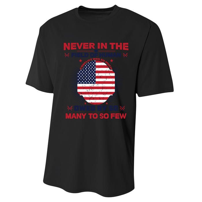 Printready Memorial Day Performance Sprint T-Shirt