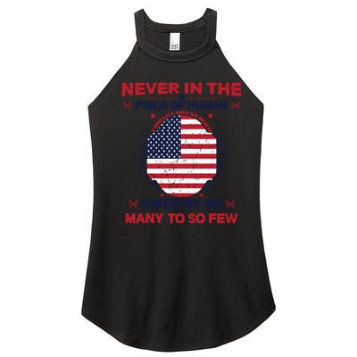 Printready Memorial Day Women’s Perfect Tri Rocker Tank