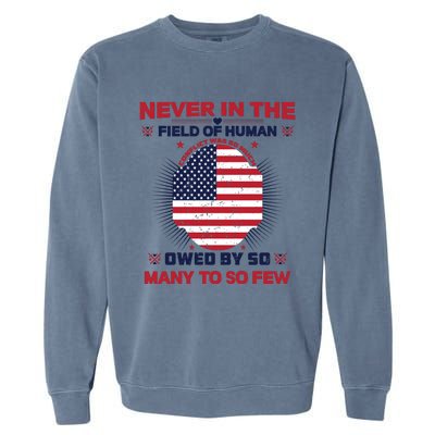 Printready Memorial Day Garment-Dyed Sweatshirt