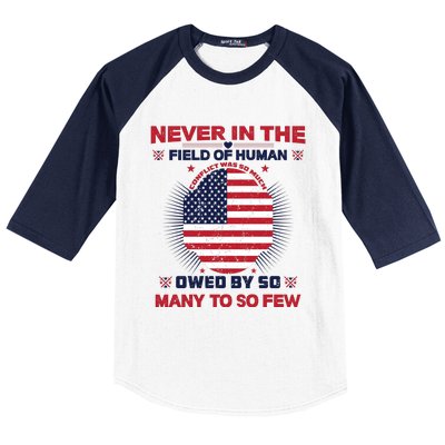 Printready Memorial Day Baseball Sleeve Shirt