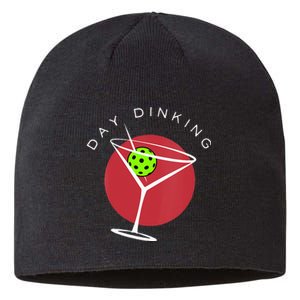 Pickleball Martini Day Drinking Athlete Coach Sports Lover Sustainable Beanie