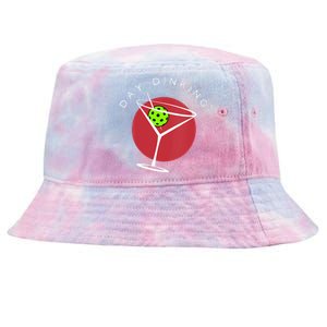 Pickleball Martini Day Drinking Athlete Coach Sports Lover Tie-Dyed Bucket Hat