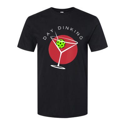 Pickleball Martini Day Drinking Athlete Coach Sports Lover Softstyle® CVC T-Shirt