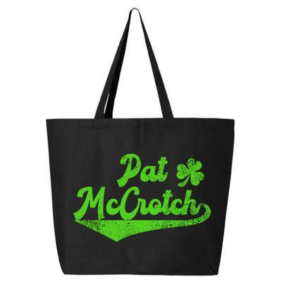 Pat McCrotch Dirty Adult Irish ST PATRICKS DAY 25L Jumbo Tote