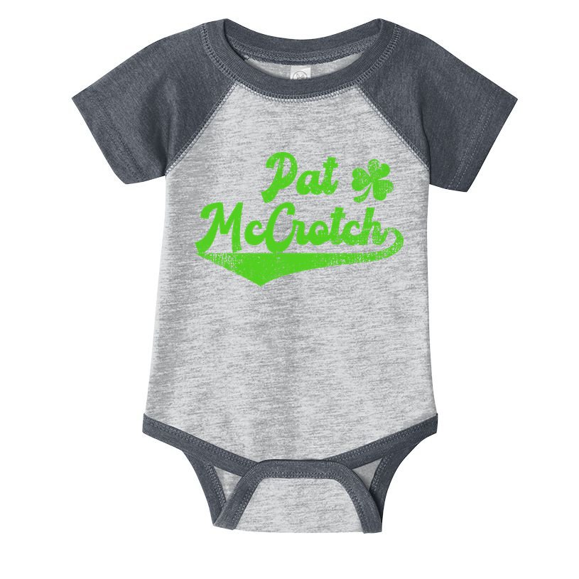 Pat McCrotch Dirty Adult Irish ST PATRICKS DAY Infant Baby Jersey Bodysuit