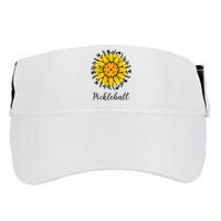 Pickleball Mother's Day Flower Cute Sunflower  Adult Drive Performance Visor