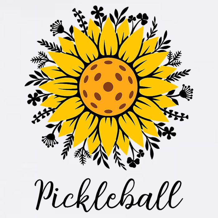Pickleball Mother's Day Flower Cute Sunflower  Adult Drive Performance Visor