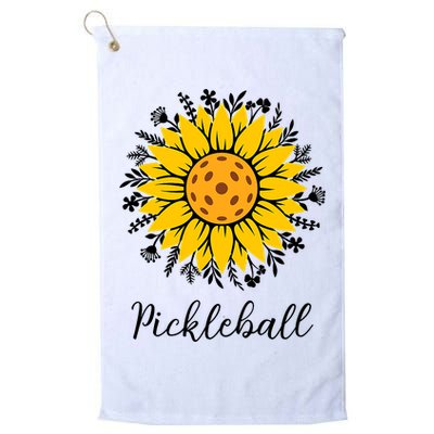 Pickleball Mother's Day Flower Cute Sunflower  Golf Towel