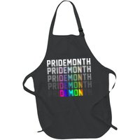 Pride Month Demon Rainbow Apron