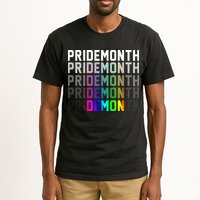 Pride Month Demon Rainbow Tall T-Shirt