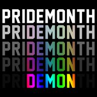 Pride Month Demon Rainbow Cooling Performance Long Sleeve Crew