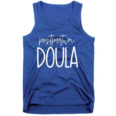 Postpartum Midwife Doula Delivery Labor Coach Cute Gift Tank Top