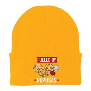 Pupusas Maker El Salvador Salvadorian Food Fueled By Pupusas Knit Cap Winter Beanie