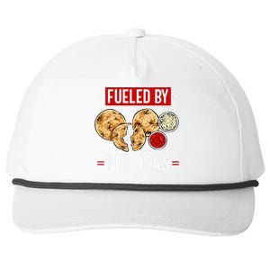 Pupusas Maker El Salvador Salvadorian Food Fueled By Pupusas Snapback Five-Panel Rope Hat