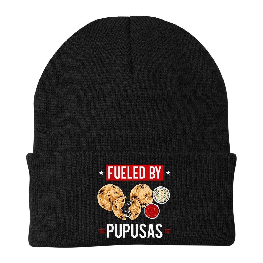 Pupusas Maker El Salvador Salvadorian Food Fueled By Pupusas Beanie