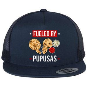 Pupusas Maker El Salvador Salvadorian Food Fueled By Pupusas Flat Bill Trucker Hat