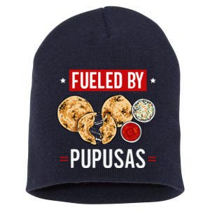 Pupusas Maker El Salvador Salvadorian Food Fueled By Pupusas Short Acrylic Beanie