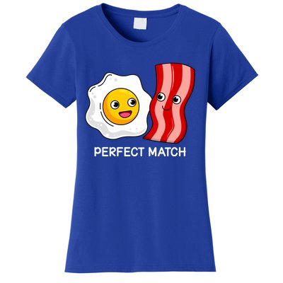 Perfect Match Eggs And Bacon Valentine's Day Cool Gift Women's T-Shirt