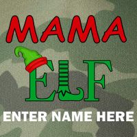 Personalize Mama Elf Custom Family Matching Christmas Legacy Tie Dye Trucker Hat