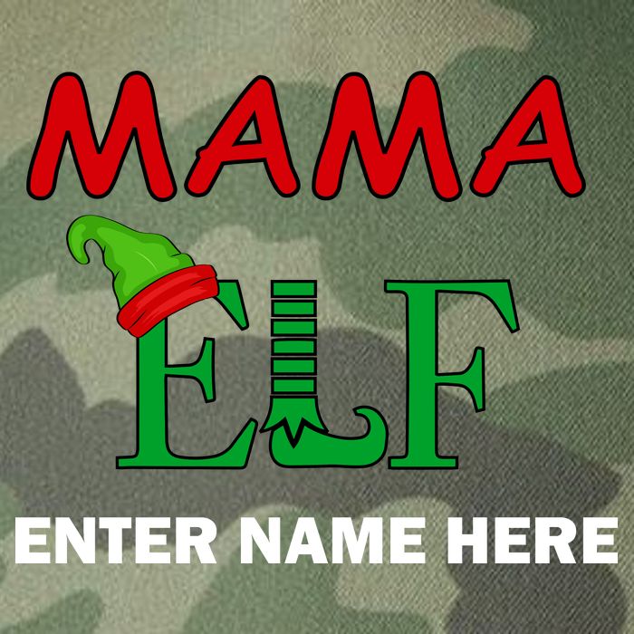 Personalize Mama Elf Custom Family Matching Christmas Legacy Tie Dye Trucker Hat