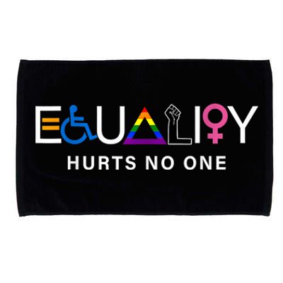 Pride Month Equality Hurts No One Lgbtq Pride Human Rights Gift Microfiber Hand Towel