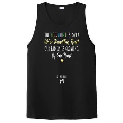 Pregnant Mom Egg Hunt Eggspecting Easter Pregnancy Reveal Cool Gift PosiCharge Competitor Tank