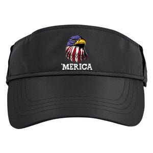 Patriotic Merica Eagle USA Flag Sunglusses 4th Of July Adult Drive Performance Visor