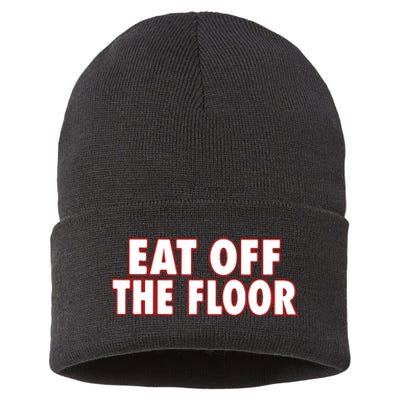 Pat Mcafee Eat Off The Floor Sustainable Knit Beanie