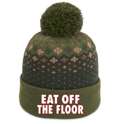 Pat Mcafee Eat Off The Floor The Baniff Cuffed Pom Beanie