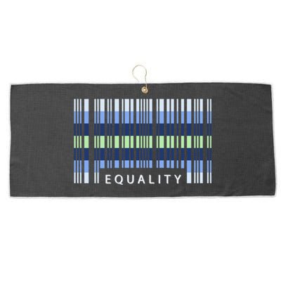 Pride Month Equality Flux Flag Lgbt Proud Great Gift Large Microfiber Waffle Golf Towel