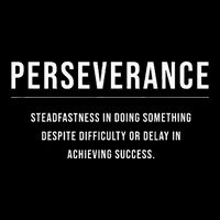 Perseverance Motivational Entrepreneur Slogan Quote Wool Snapback Cap