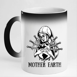 Protect Mother Earth Day Save Our Planet Environt Green Great Gift 11oz Black Color Changing Mug