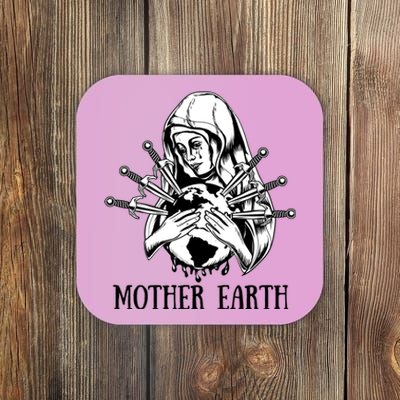 Protect Mother Earth Day Save Our Planet Environt Green Great Gift Coaster