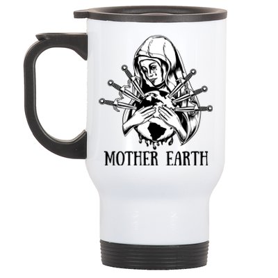 Protect Mother Earth Day Save Our Planet Environt Green Great Gift Stainless Steel Travel Mug