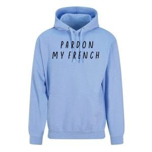 Pardon My French Unisex Surf Hoodie