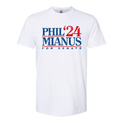 Phil Mianus For Senate 2024 Phil Mianus Election Softstyle CVC T-Shirt