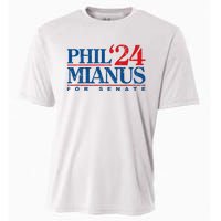 Phil Mianus For Senate 2024 Phil Mianus Election Cooling Performance Crew T-Shirt