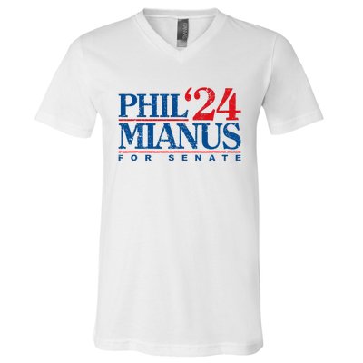 Phil Mianus For Senate 2024 Phil Mianus Election V-Neck T-Shirt