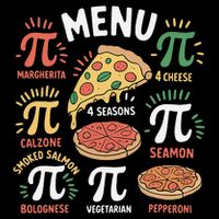 Pi Menu Funny Pizza Pi Day 3 Daily Commute Backpack